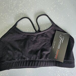 Theatricals Classwear Black Cotton/Spandex Crop Top